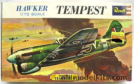 Revell 1/72 Hawker Tempest V, H620-50 plastic model kit